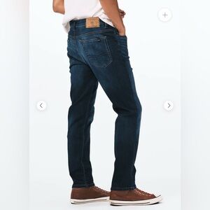 Buffalo David Bitton Men's Deep Indigo Slim Straight Jeans